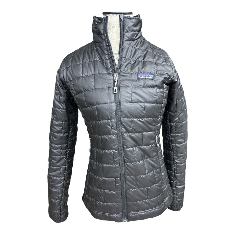 Patagonia Women's Nano Puff Insulated Jacket XS Black Packable Full Zip